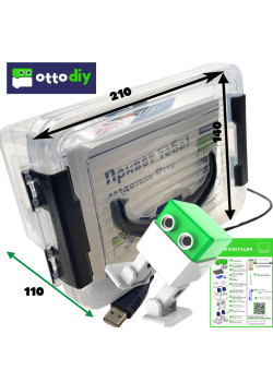 Робот Отто DIY Стартовая модель с Wi-Fi для Arduino c моторами SG92